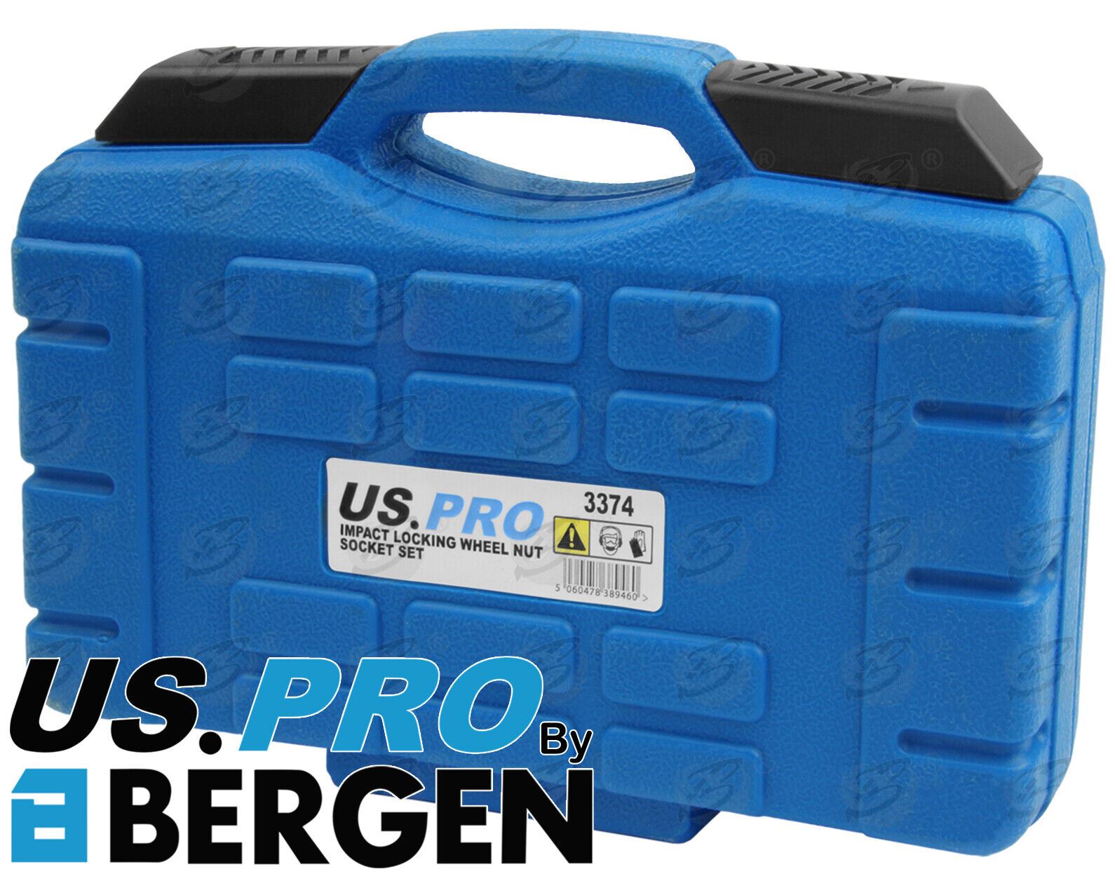 US Pro 9 Piece 1/2" Drive Locking Wheel Nut Remover Sockets 3374