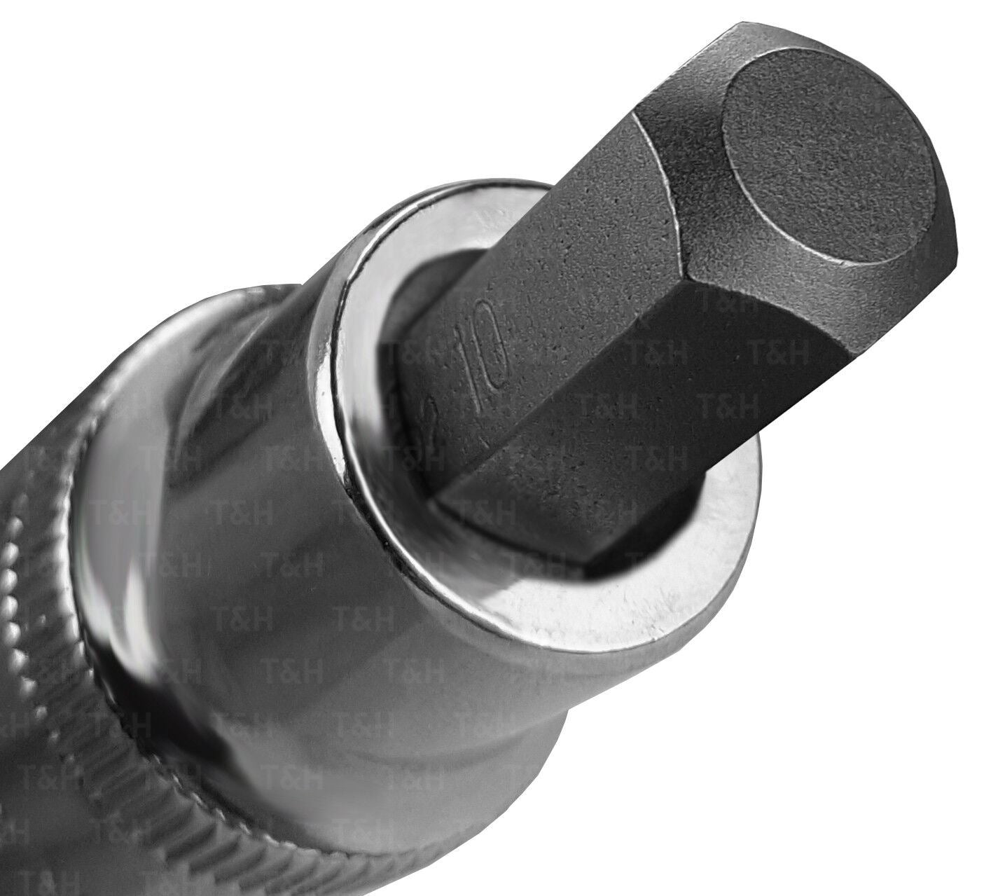 US Pro H10 1/2" Drive 55mm Long Hex Bit Socket ( Single )  3308