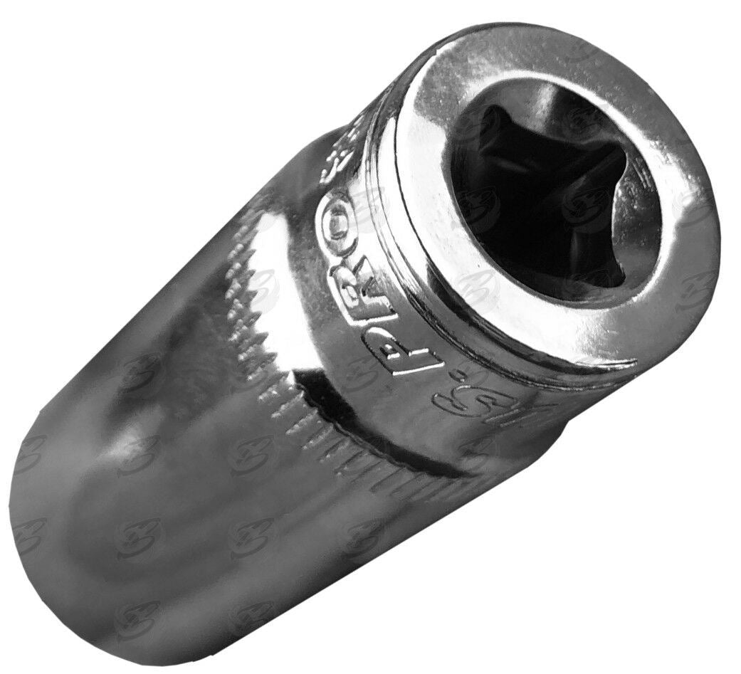 US PRO 11PCS 1/4" DRIVE 6 POINT DEEP SOCKETS 4MM - 13MM