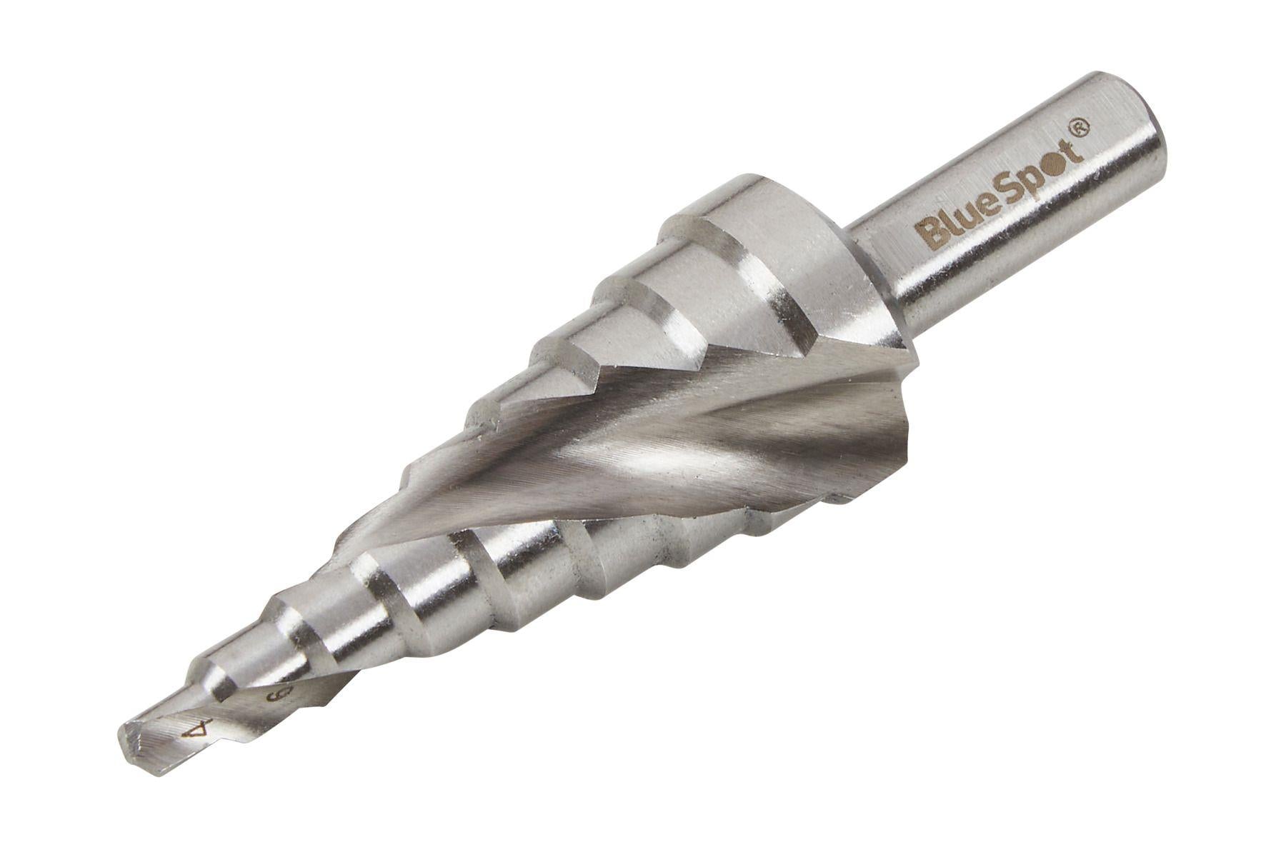 BlueSpot HSS Spiral Flute Step Drill 4mm - 20mm ( 20518 )