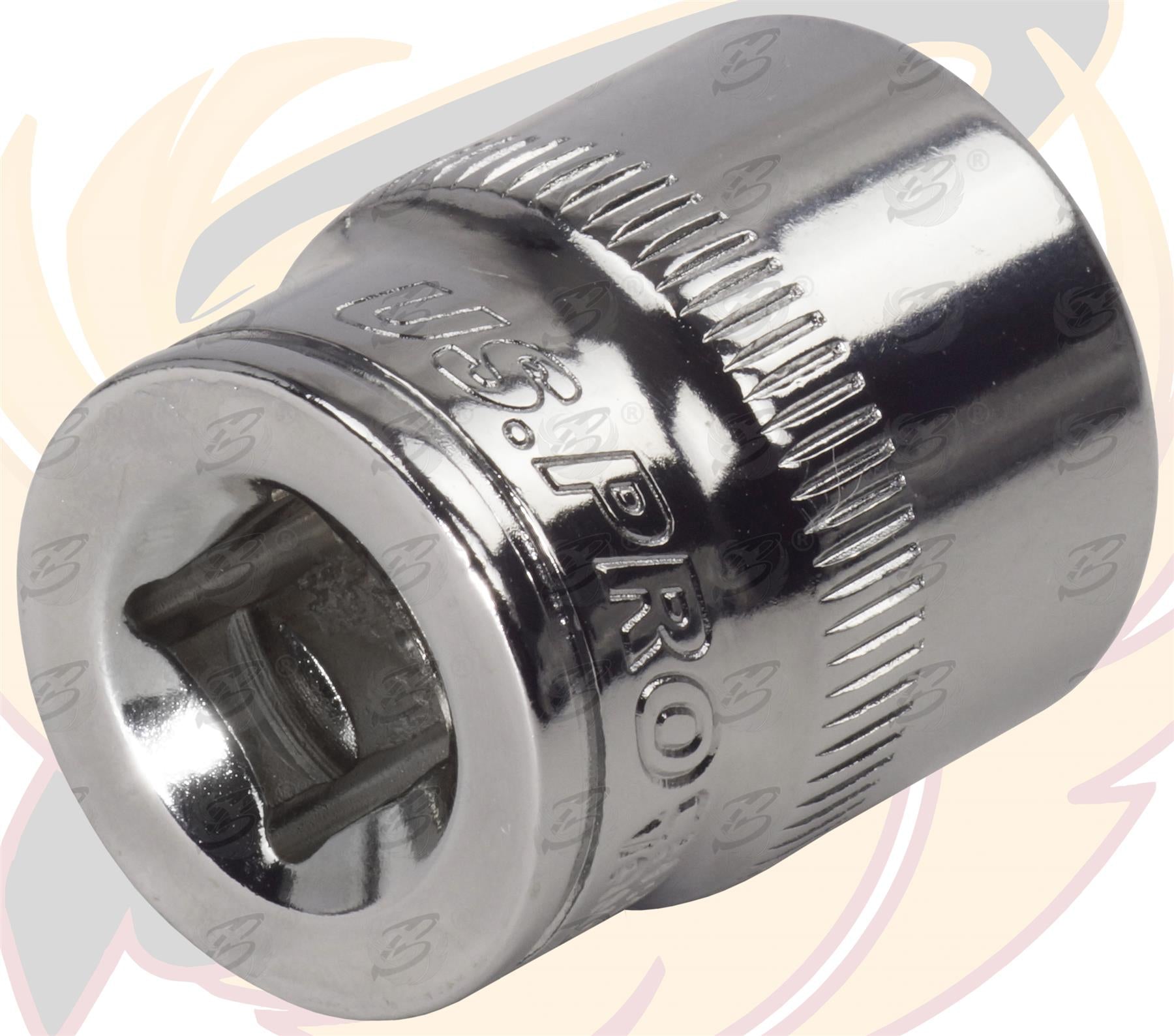 US PRO 10MM 1/4" DRIVE 6 POINT SHALLOW SOCKET ( SINGLE )