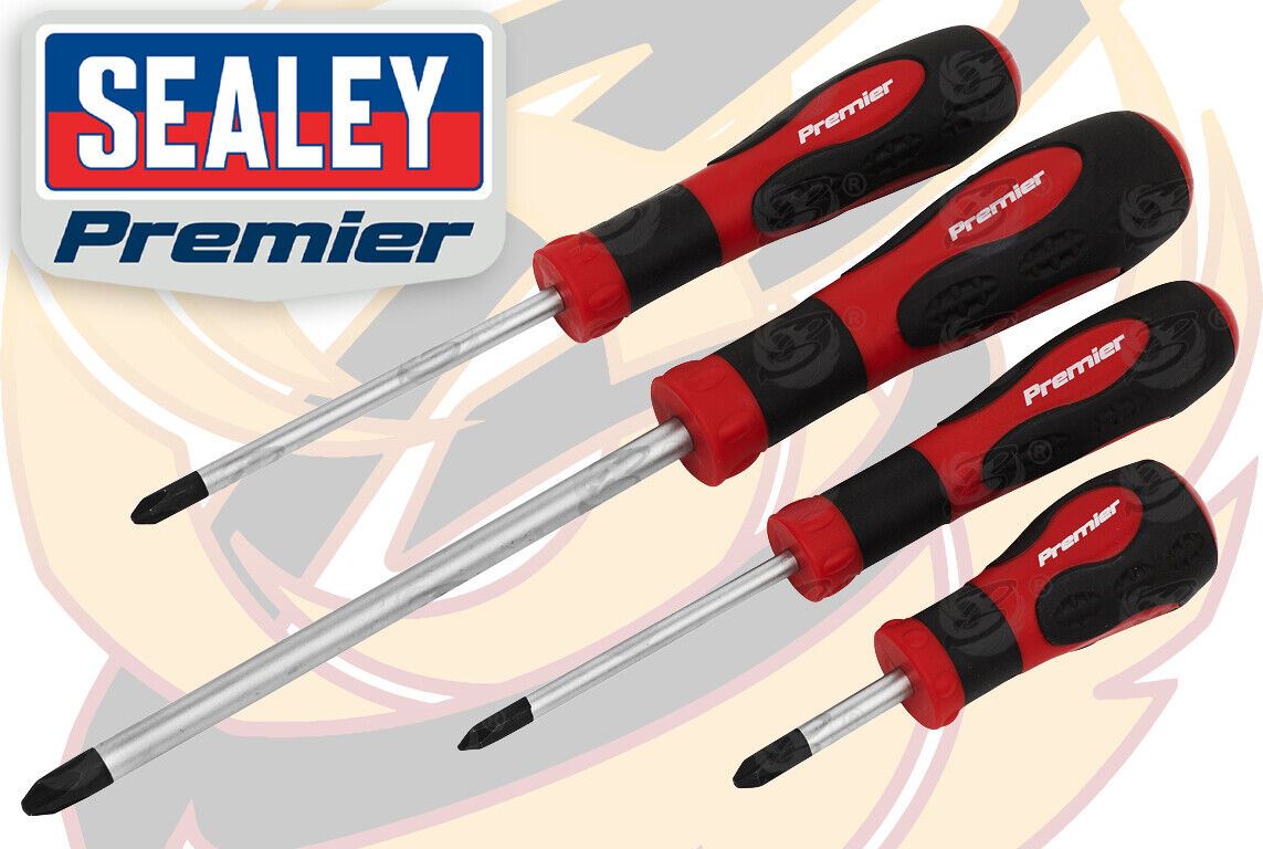 SEALEY 4PCS JIS ( JAPANESE INDUSTRIAL SCREWDRIVERS )