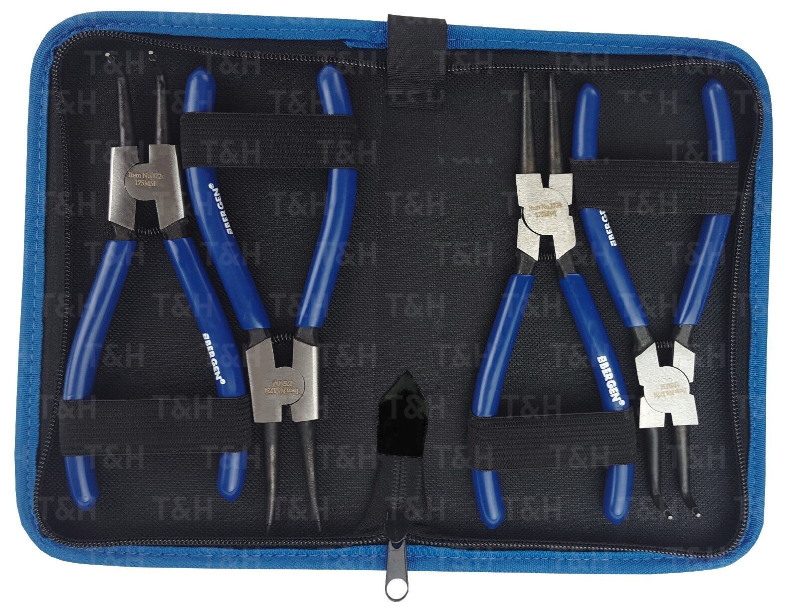 US Pro 4 Piece 7" Circlip pliers Set  2064