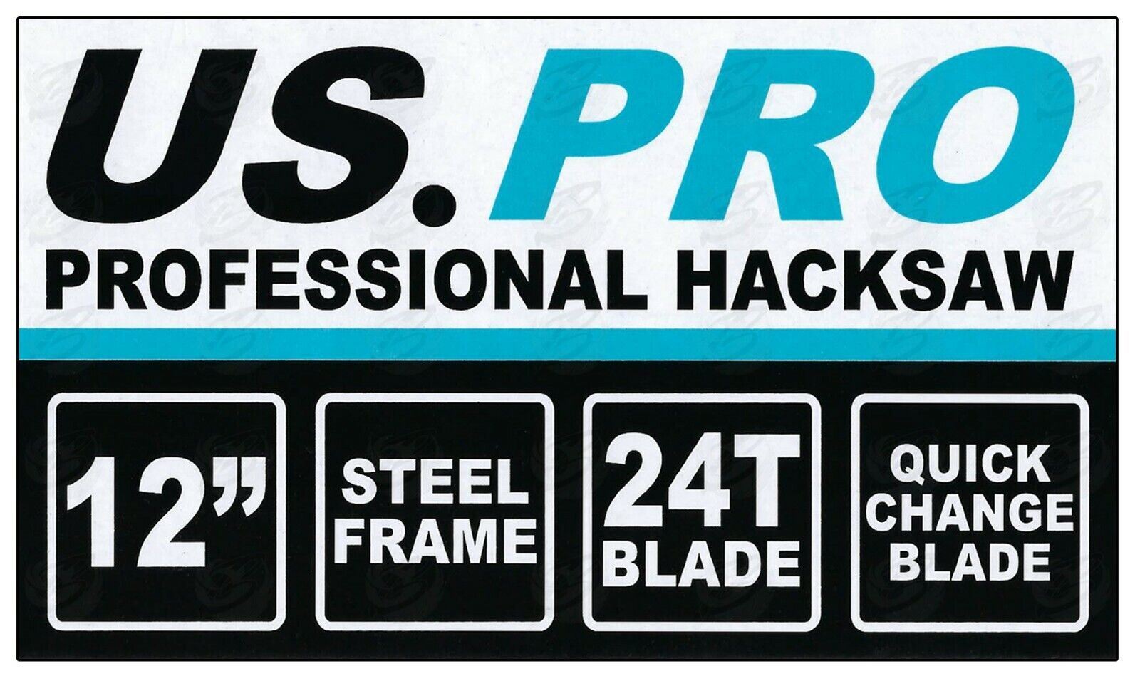 US Pro 12" ( 300mm ) Hacksaw 9069