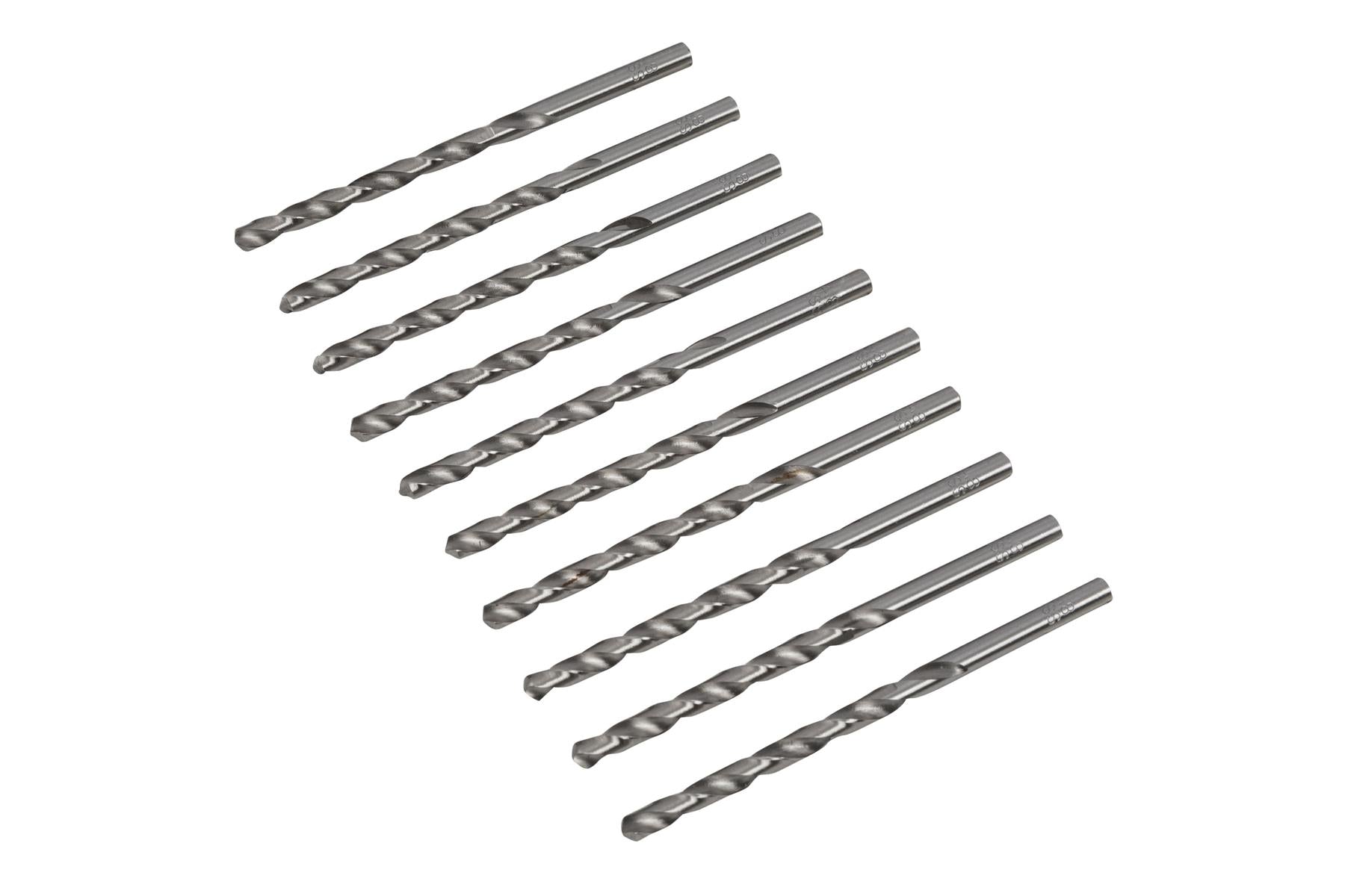 BlueSpot 10 Piece 4.8mm HSS Drill Bit Set ( 20270 )