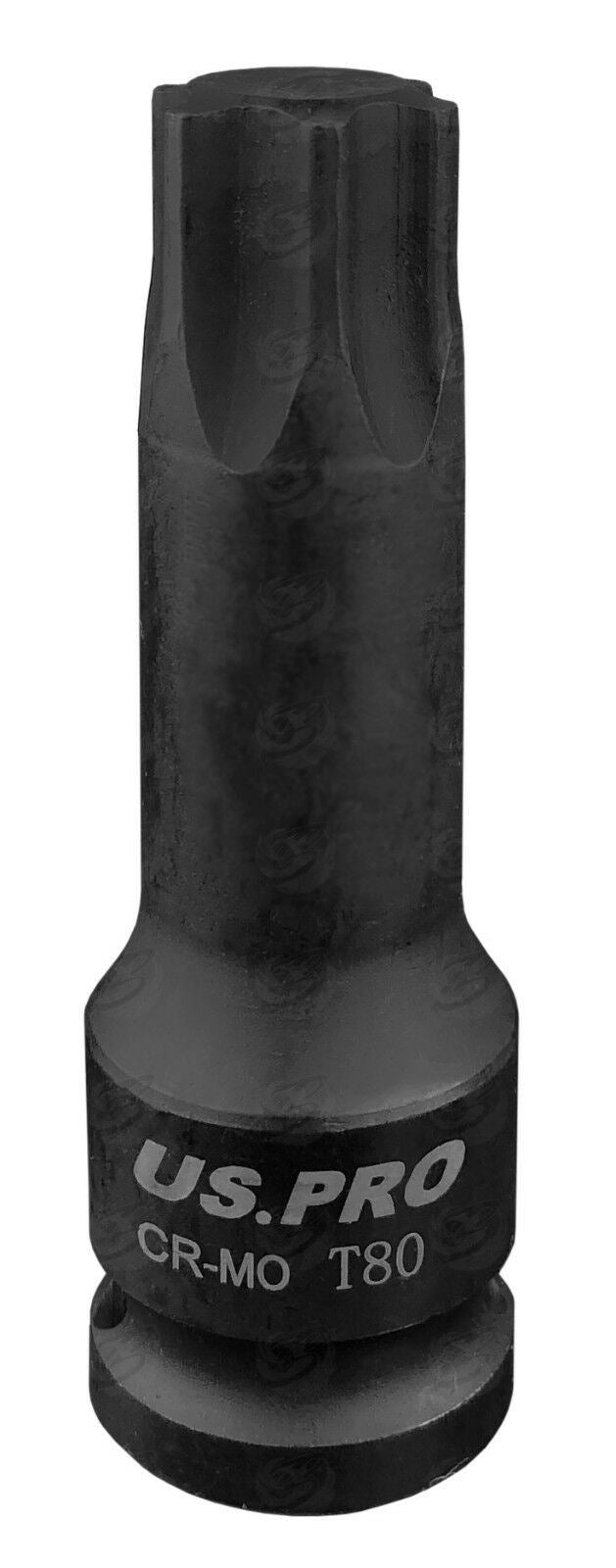 US PRO T80 1/2" DRIVE 78MM LONG IMPACT TORX BIT SOCKET ( SINGLE )