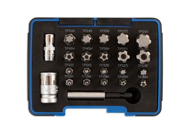 Laser 23 Piece 1/4" & 3/8" Drive Torx Plus Bit Set  5031