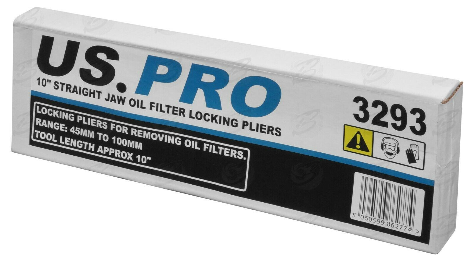 US PRO 10" OIL FILTER LOCKING PLIERS