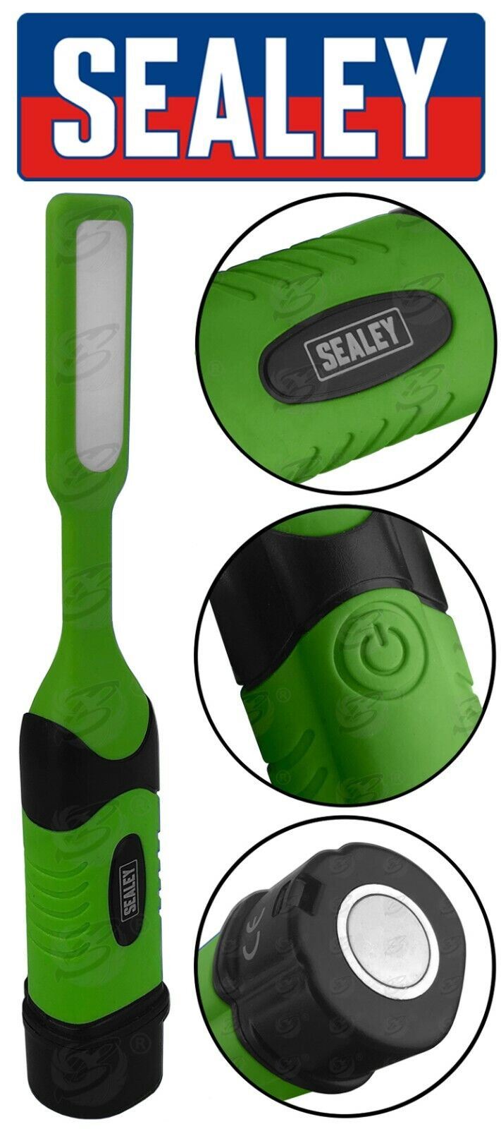 SEALEY SMD LED Torch Work Light Flexi Head 180° Magnetic Pocket Inspection x 6