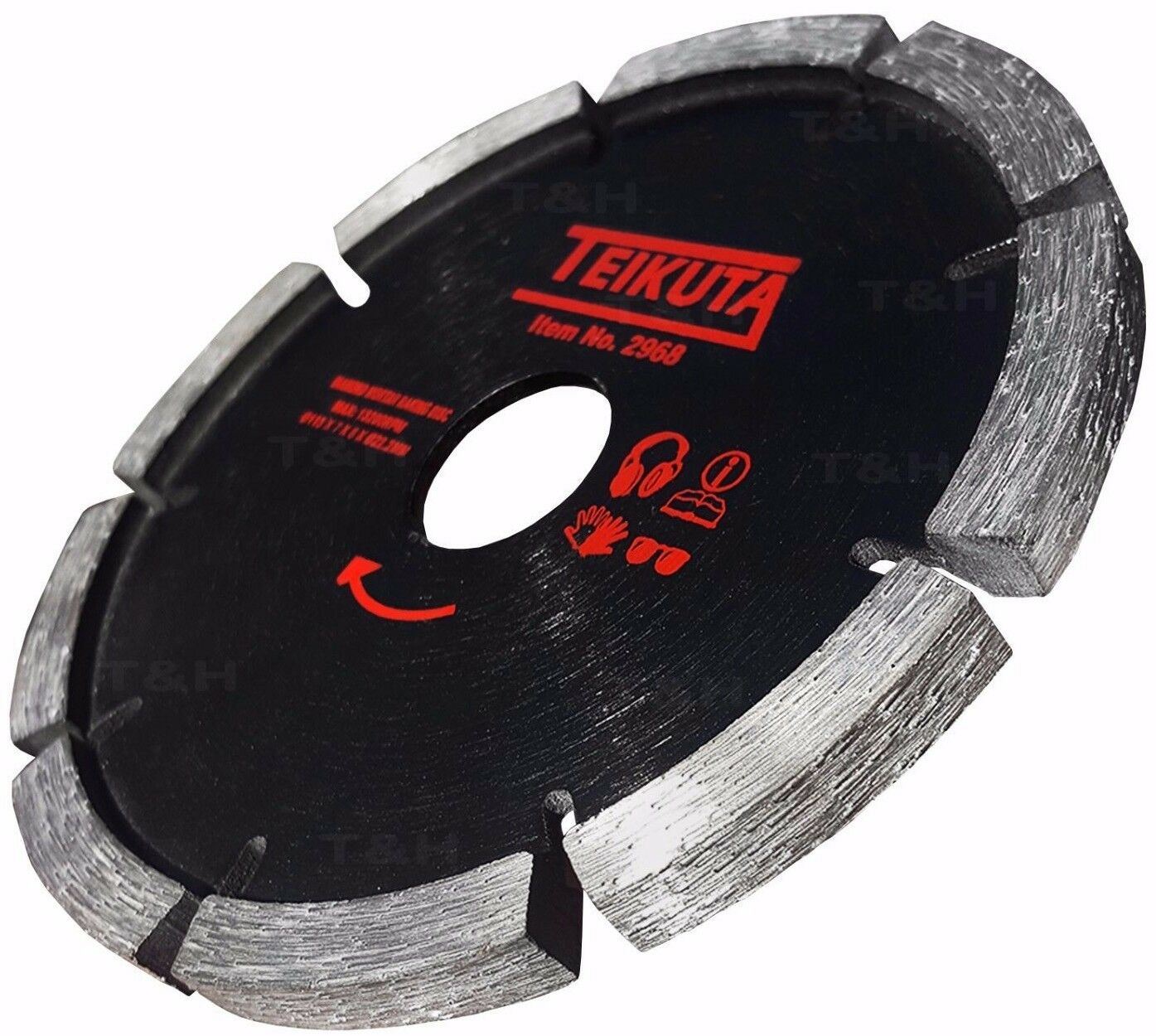 TEIKUTA 4.5" ( 115MM ) DIAMOND MORTAR RAKING DISC ( X 10 )