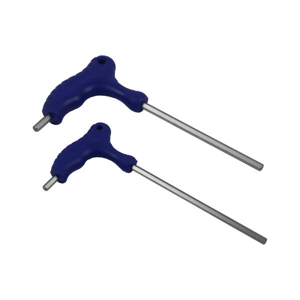 US Pro 10 Piece T Handle Hex Set In Storage Rack - 2mm To 10mm  4627