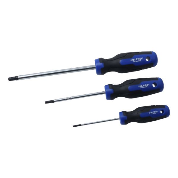 US Pro 12 Piece Star Screwdriver Set T6 - T45  4633