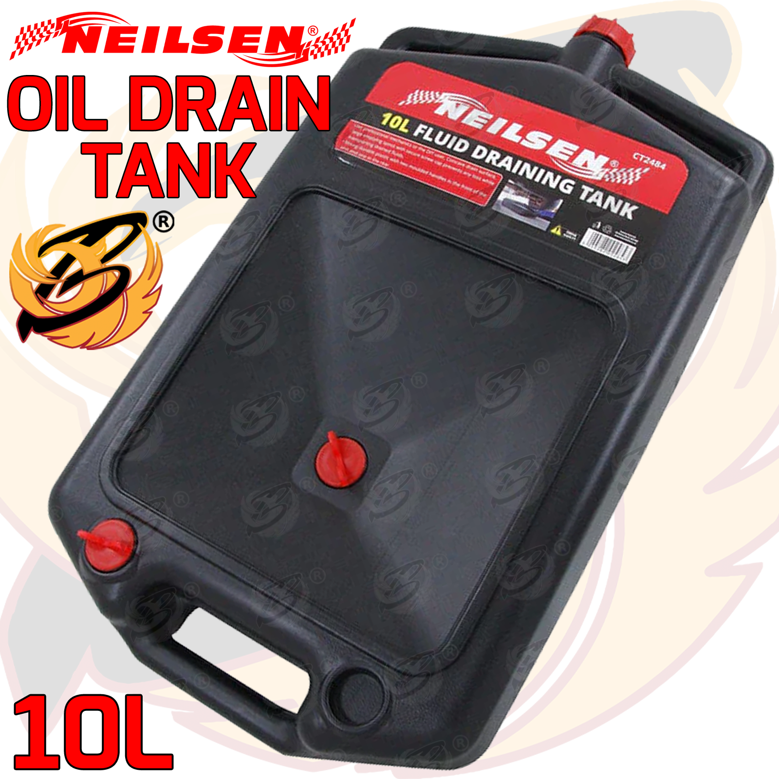 Neilsen 10l Oil Drain Pan / Tank ( CT2484 )