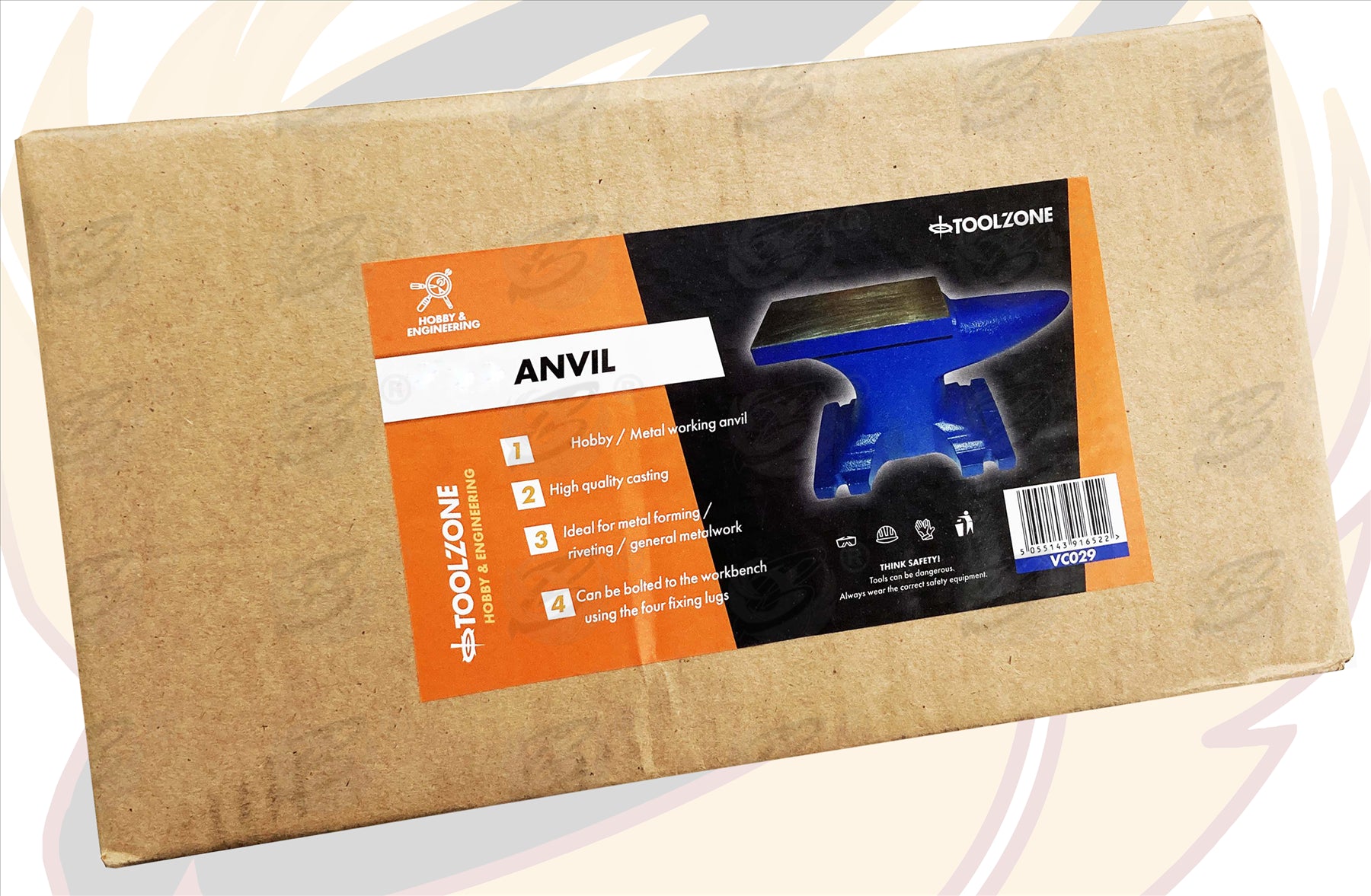 TOOLZONE 21LB QUALITY CAST ANVIL