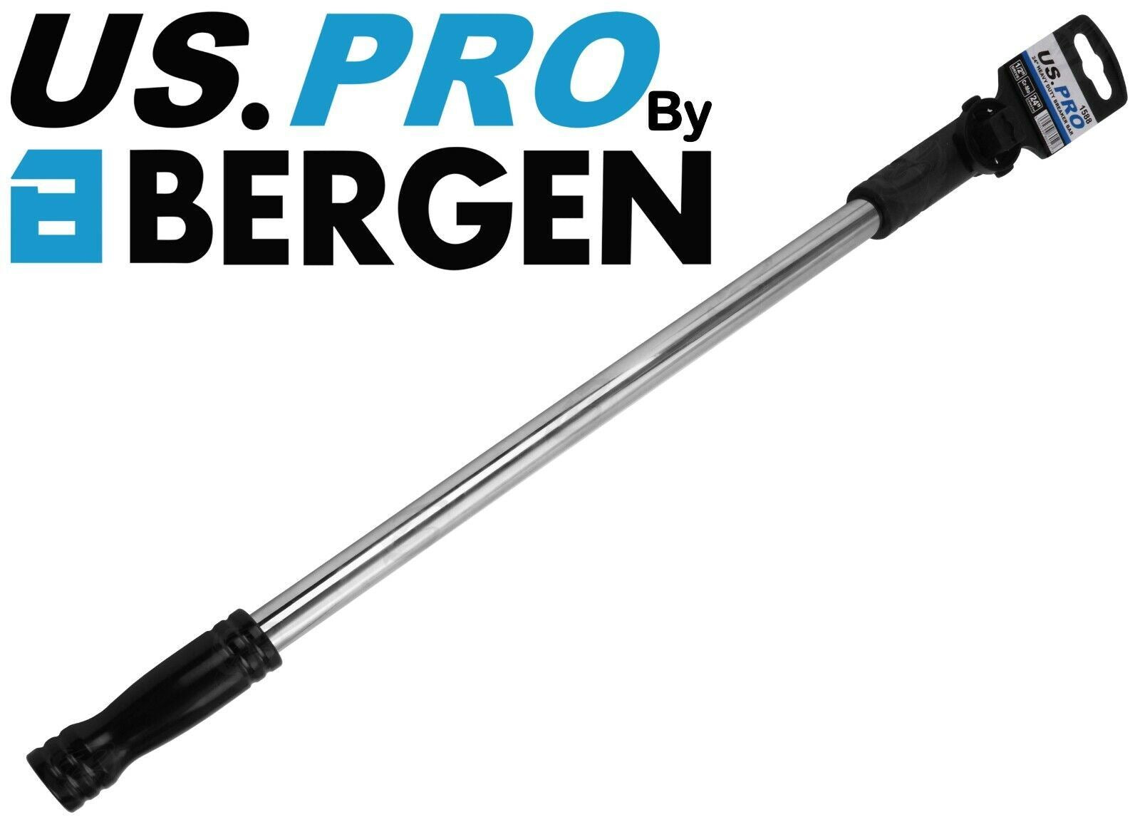 US Pro Heavy Duty 1/2" Drive 24" Long Breaker Bar 1588