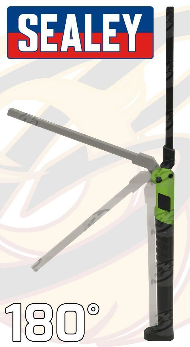 SEALEY RECHARGEABLE SMD LED LI - ION WORK LIGHT ( GREEN )