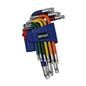 Us Pro 9 Piece Stubby Colour Coded Torx / Star Key Set ( T10 - T50 )  1635