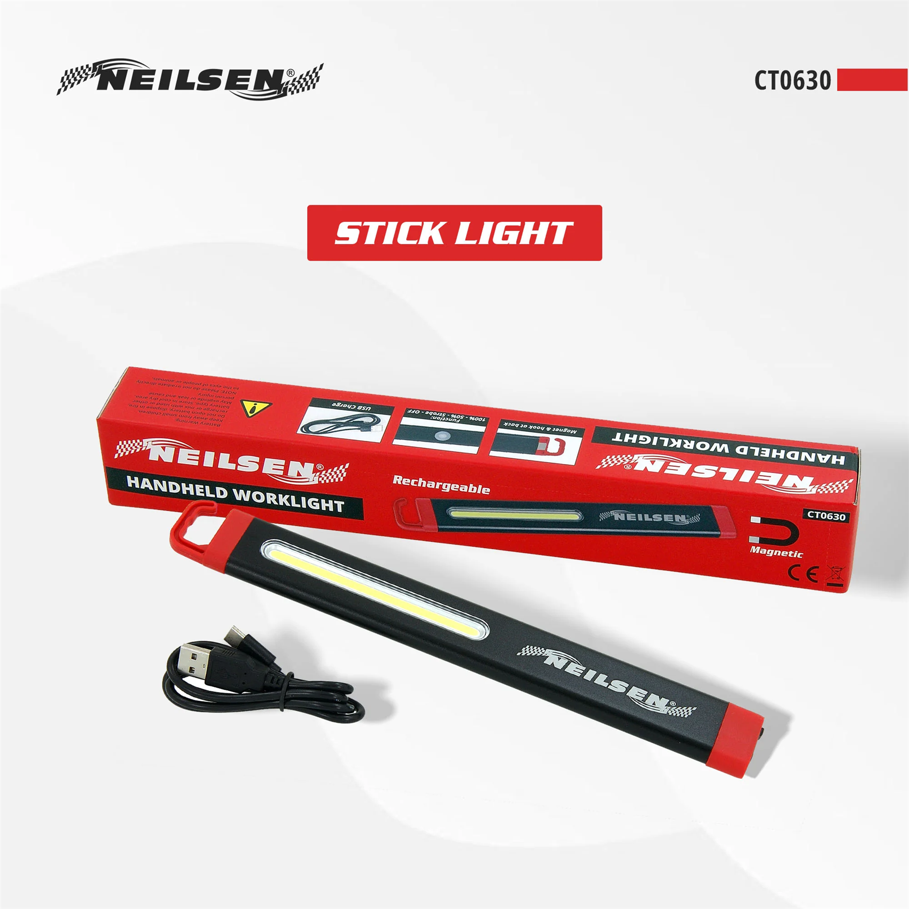 Neilsen Hand Held Stick Light  CT0630