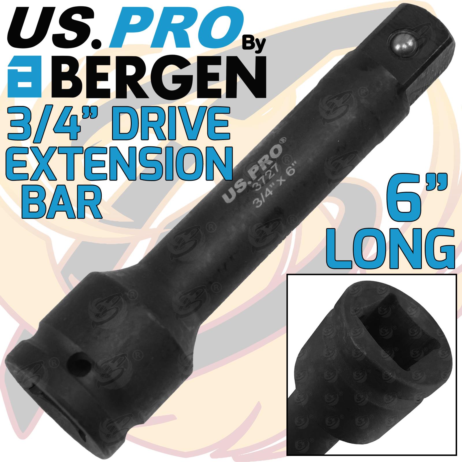 US PRO 3/4" DRIVE 6" LONG IMPACT EXTENSION BAR
