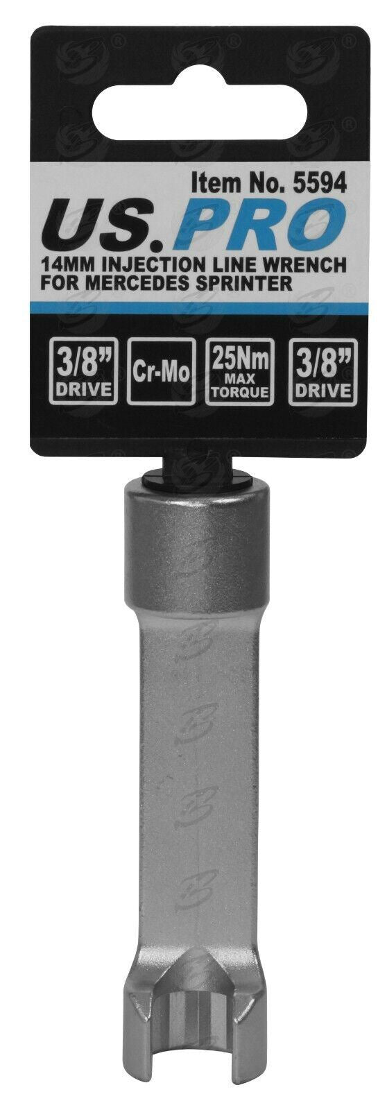 US Pro 3/8" Drive 14mm 12 Point Injection Line Socket ( Mercedes Sprinter ) ( Single ) ( 5594 )