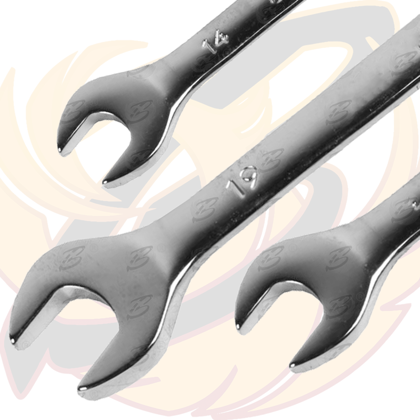 US Pro 32 Piece Combination Spanners Metric / Sae - Foam Tray ( 2275 )