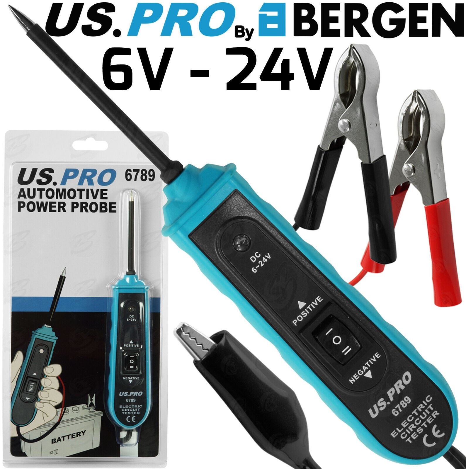 US PRO AUTOMOTIVE POWER PROBE 6V - 24V