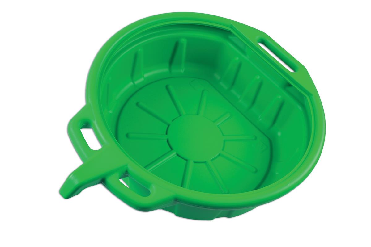 Laser 16L Oil Drain Pan ( Green )  7023