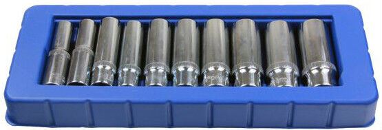 US PRO 10PCS 3/8" DRIVE DEEP SOCKETS 10MM - 19MM