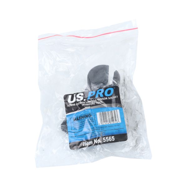 US Pro 22mm Oxygen Lambda Sensor Socket / Removal Tool  5565