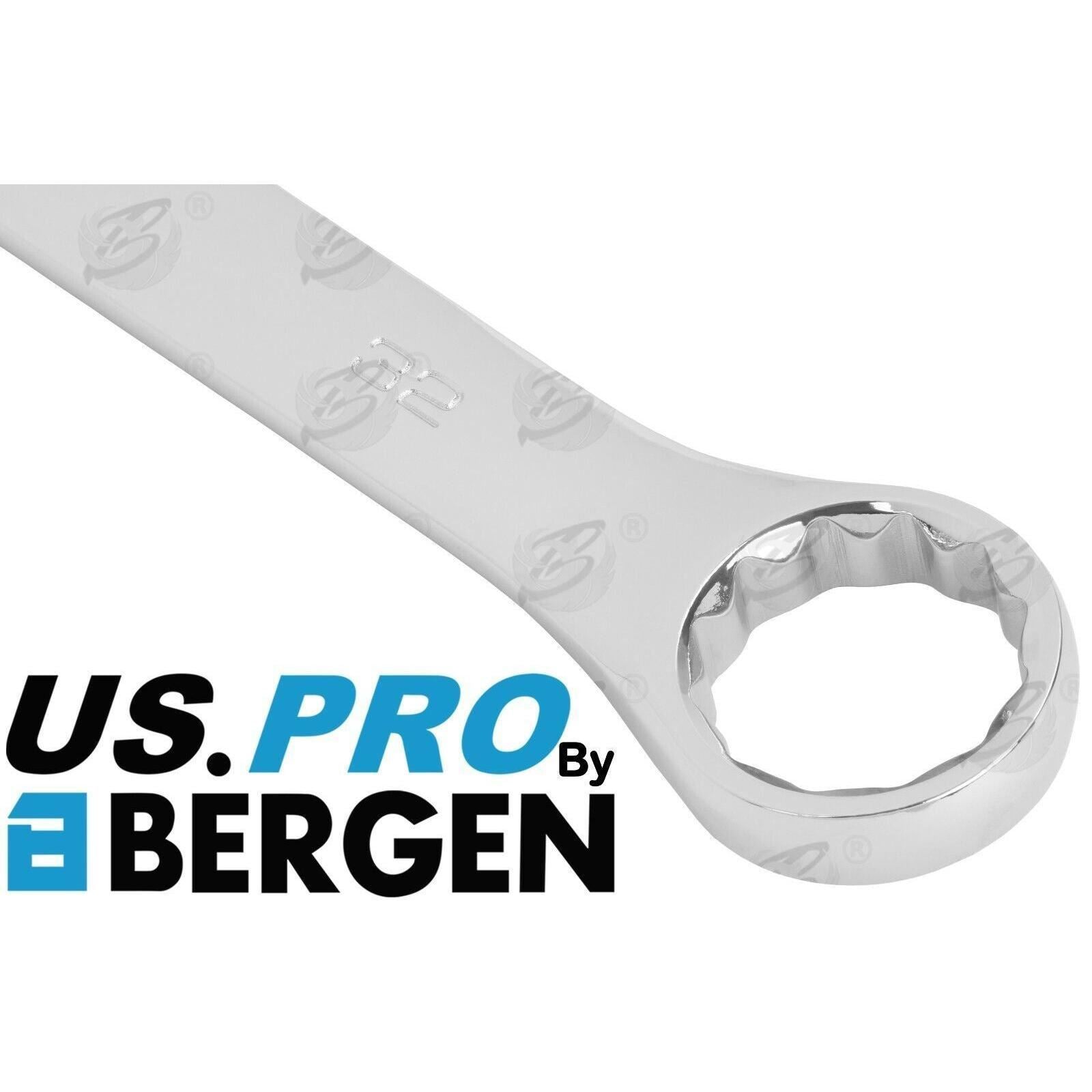 US Pro 8 Piece Jumbo Combination Spanner Set 22mm - 32mm 3442