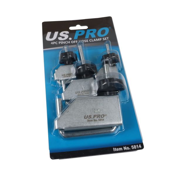 US Pro 4 Piece Pinch Off Hose Clamp Set  5814