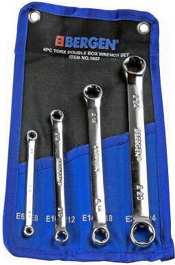 US Pro 4 Piece E - Torx Spanner Set E6 - E24  2050