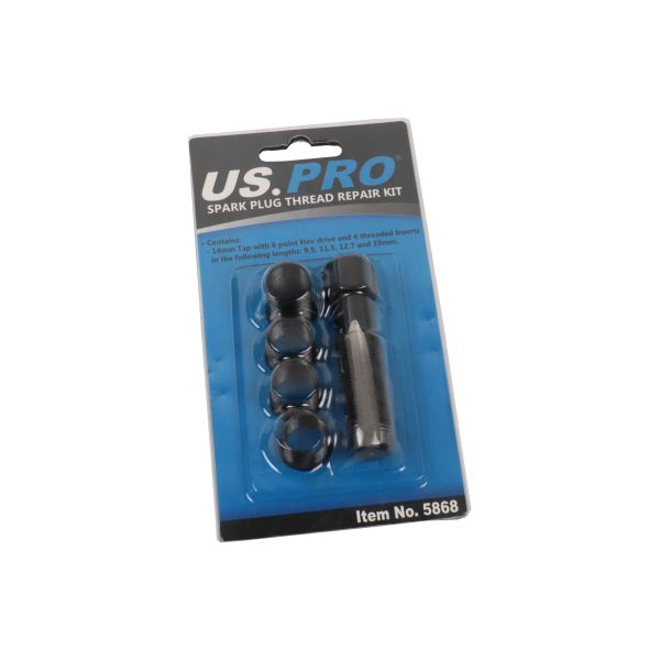 US Pro Spark Plug Thread Repair Kit M14 x 1.25  5868
