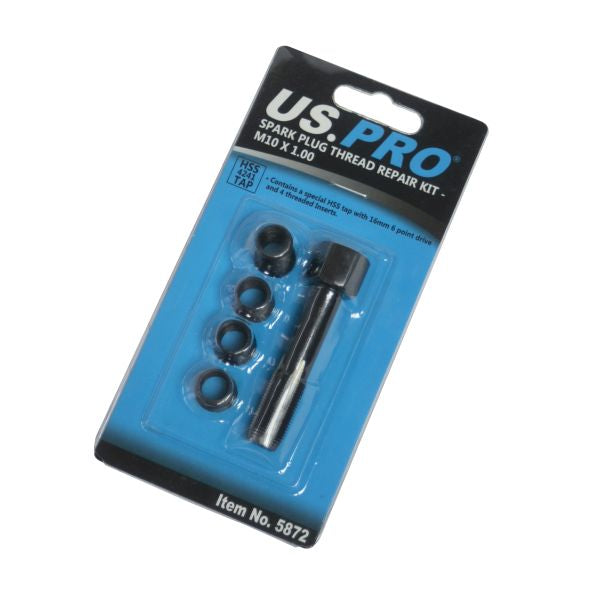US Pro Spark Plug Thread Repair Kit M10 x 1.00  5872