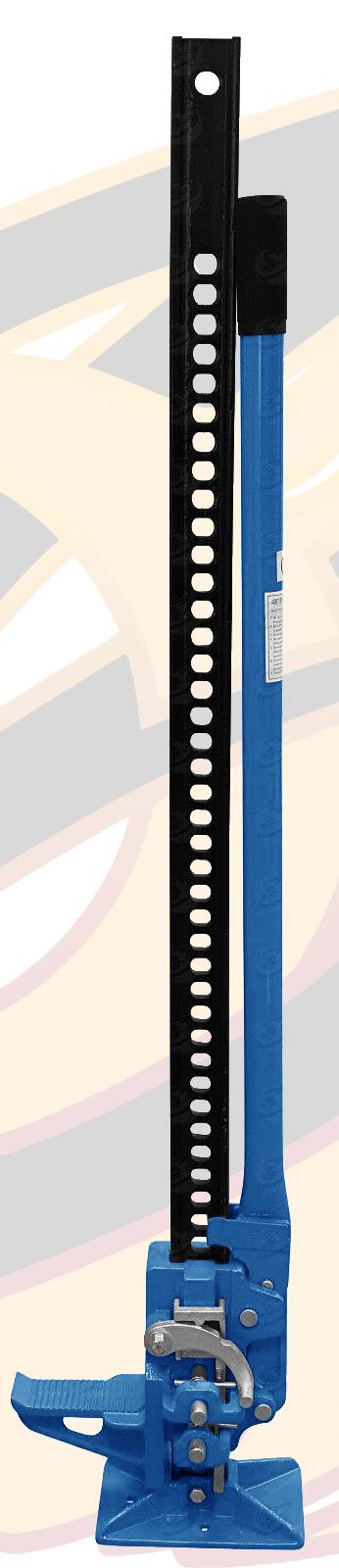 Toolzone Heavy Duty 1200mm (48") Hi-Li Foot Tractor Jack Farm Jack 2.4 Tonne Hoist AU157