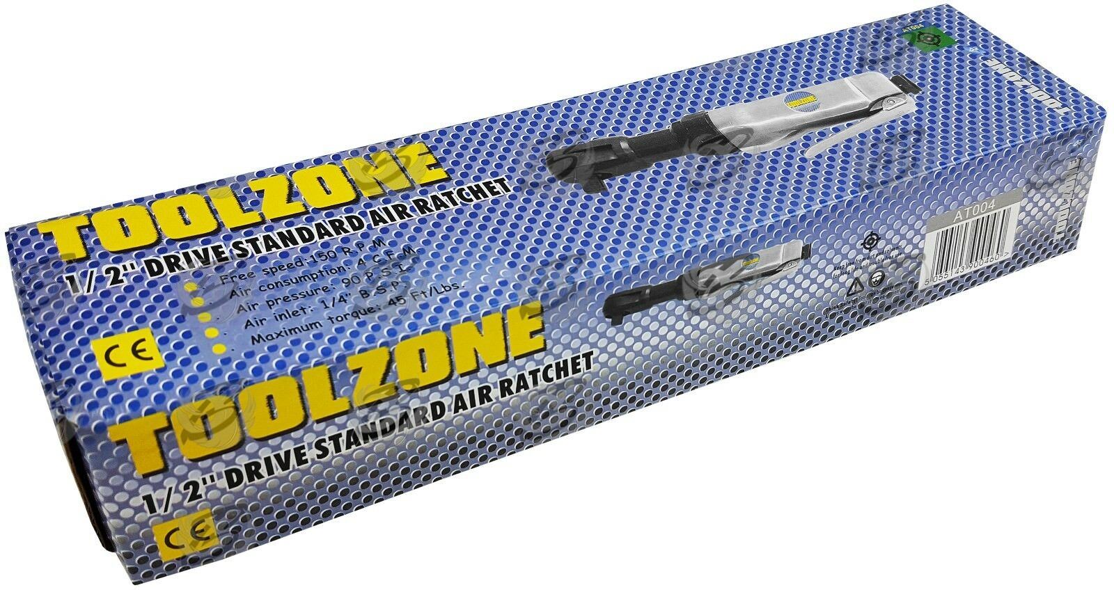 TOOLZONE 1/2" DRIVE AIR IMPACT RATCHET WRENCH