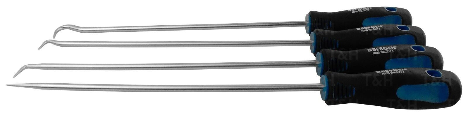 US Pro 4 Piece 380mm Extra Long Hook & Pick Set 5036