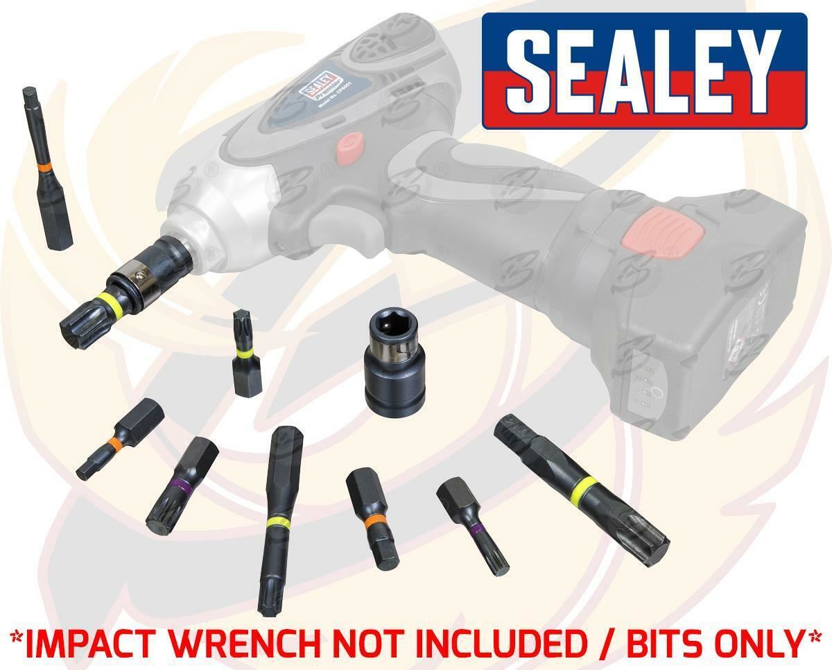 Sealey 42 Piece 3/8" & 1/2" Drive Impact Hex & Torx & Spline Bit Sockets ( AK21901 )