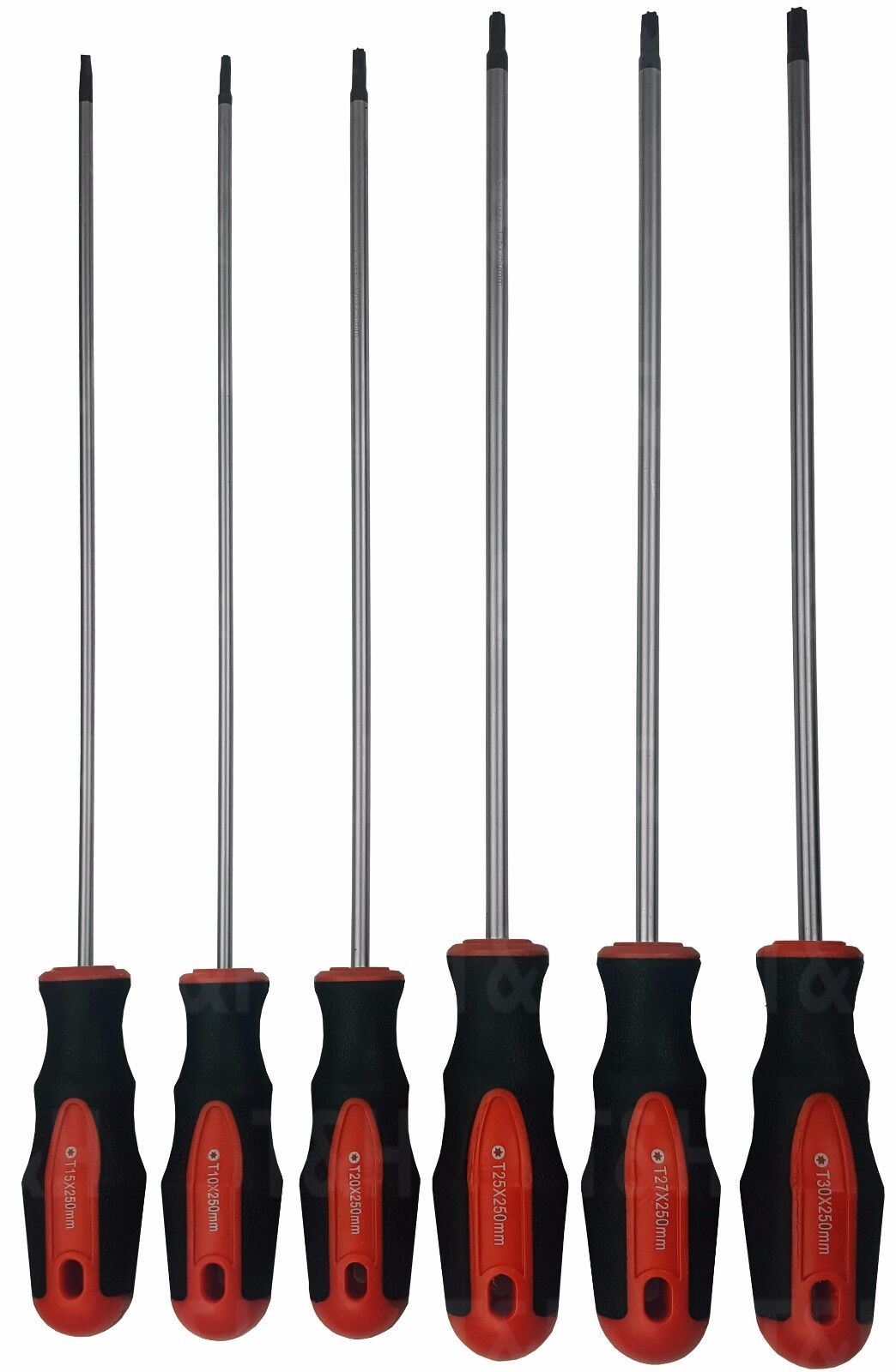 US Pro 6 Piece Extra Long Torx Screwdrivers T10 - T30  1521