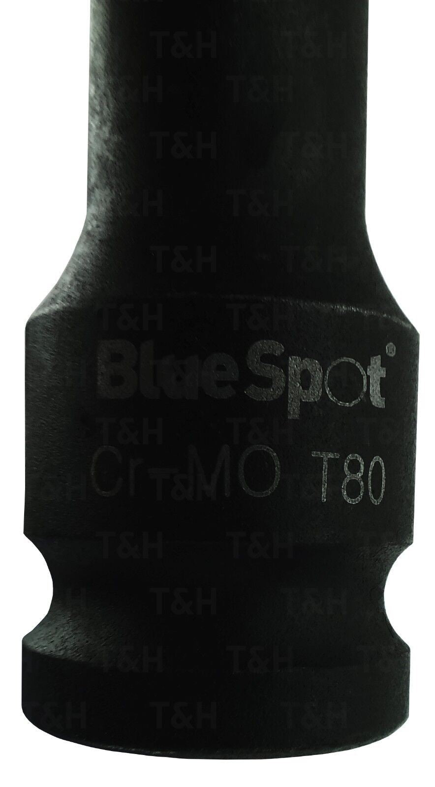 BLUESPOT 8PCS 1/2" DRIVE IMPACT TORX BIT SOCKETS T30 - T0