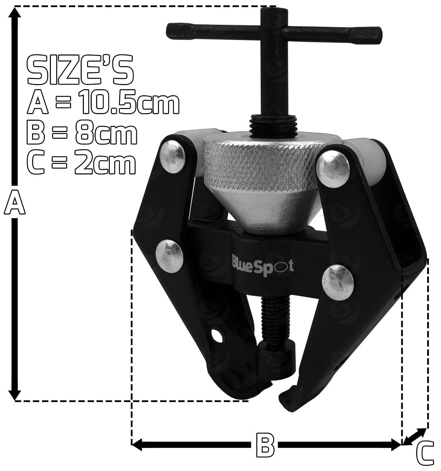 BlueSpot Windscreen Wiper Arm Removal Tool 07929