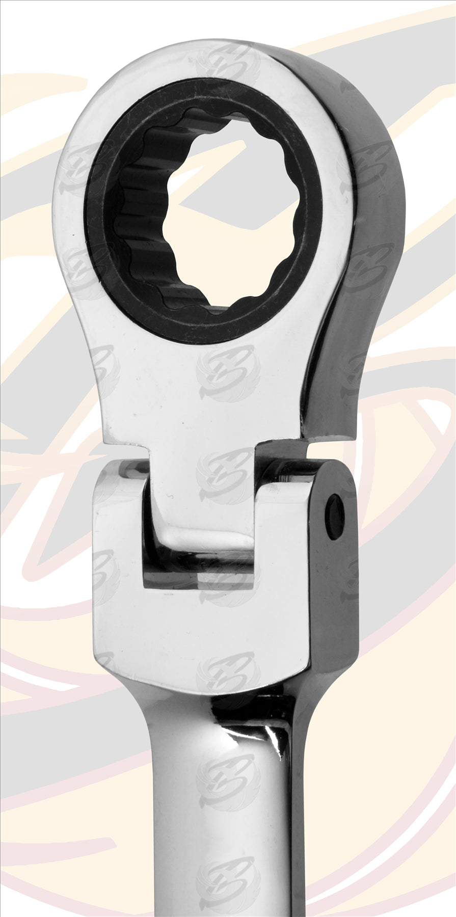 BLUESPOT 8PCS FLEXIBLE RATCHET SPANNER SET 8MM - 19MM