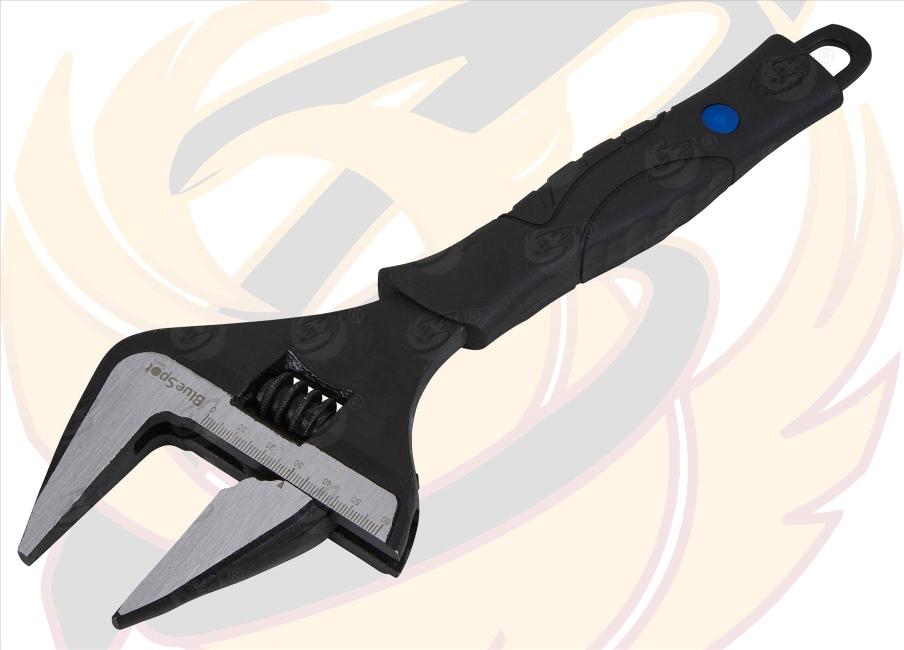 BLUESPOT 12" WIDE JAW ADJUSTABLE WRENCH ( 0 - 60MM )