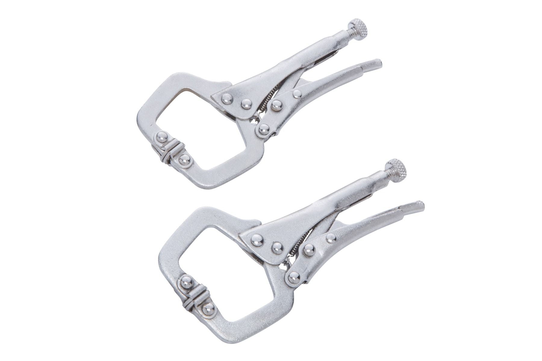 BlueSpot 2 Piece 100mm (4") Mini Locking C Clamp Set ( 06526 )