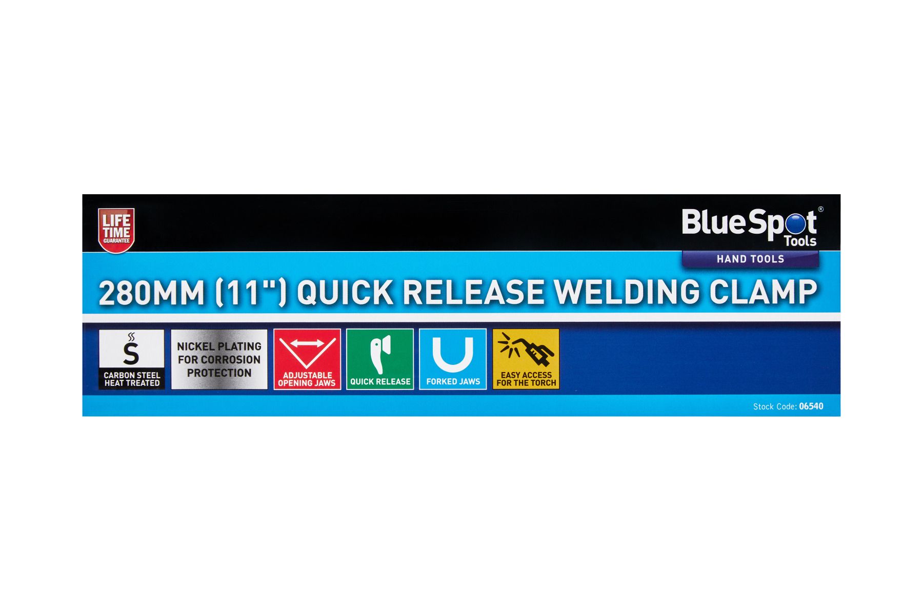 BlueSpot 280mm Quick Release Welding Clamp ( 06540 )
