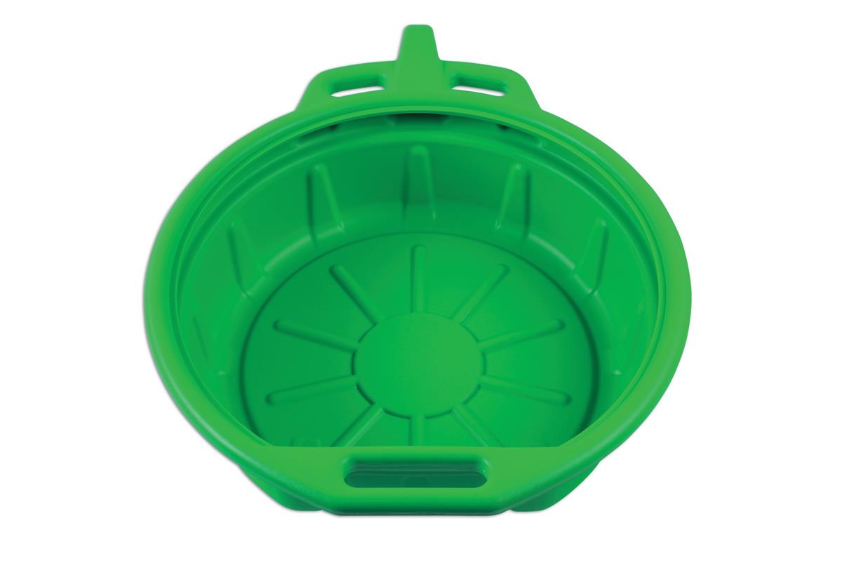 Laser 16L Oil Drain Pan ( Green )  7023