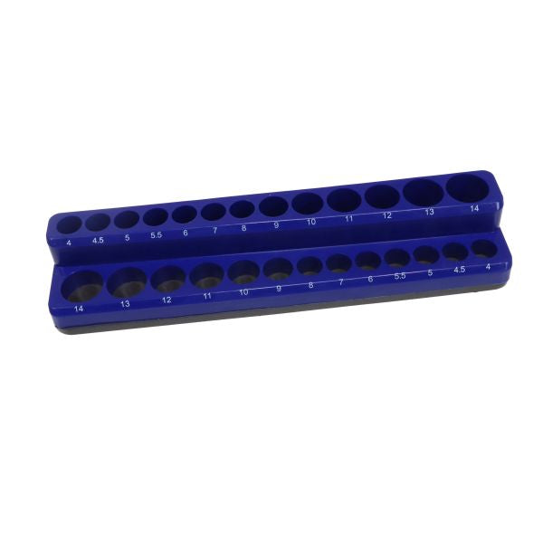 Us Pro Magnetic Socket Holder - 1/4" Drive - Holds 26 Sockets  6743