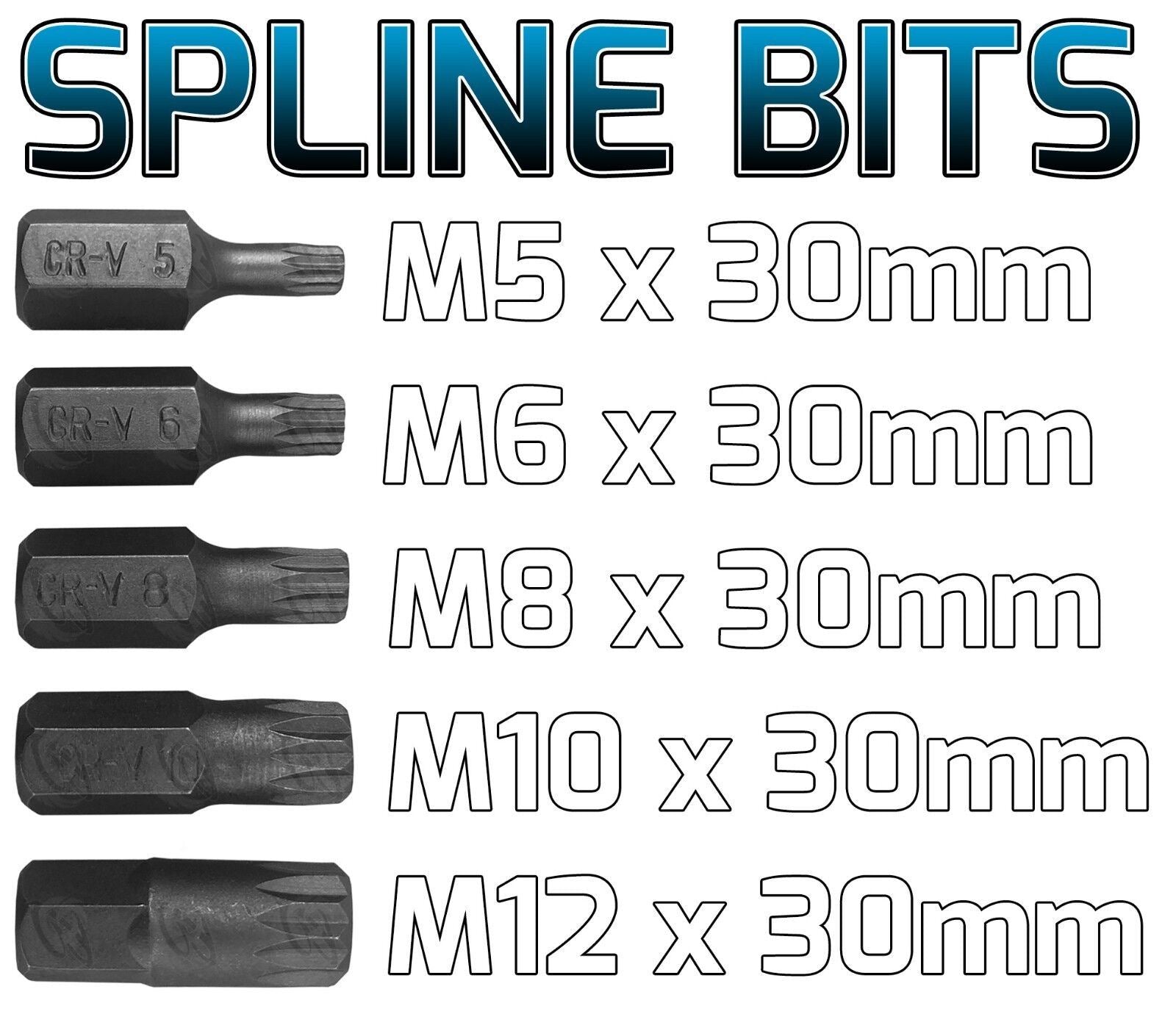 US Pro 40 Piece Hex - Torx - Spline Bit Sockets  2200