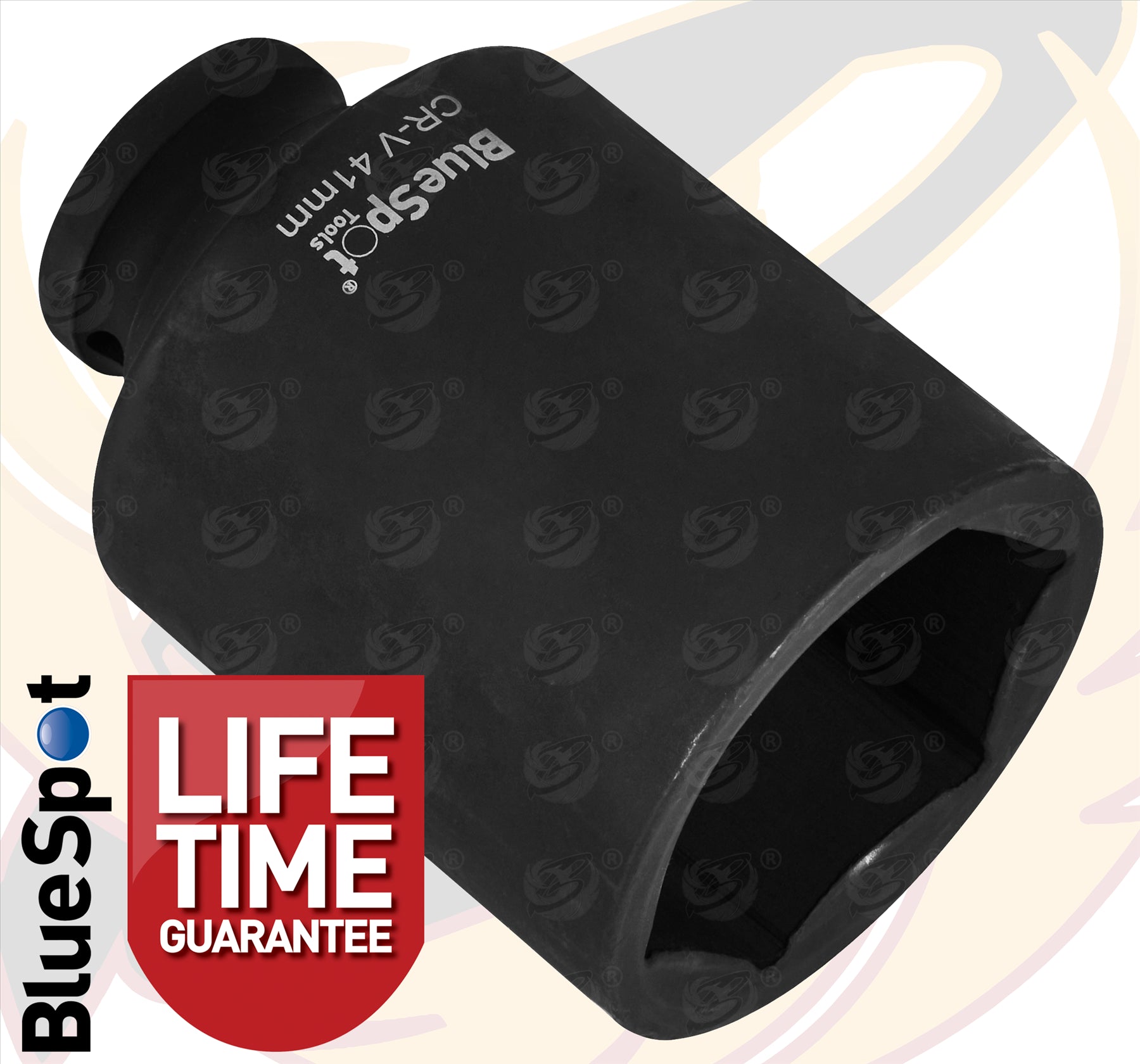 BLUESPOT 41MM 1/2" DRIVE 6 POINT DEEP IMPACT SOCKET ( SINGLE )