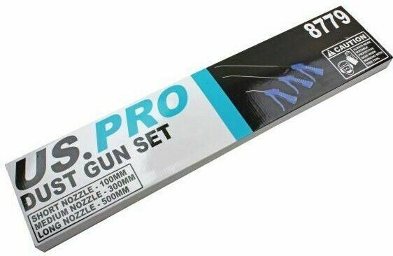 US Pro 3 Piece Dust Guns 100mm - 300mm - 500mm 8779